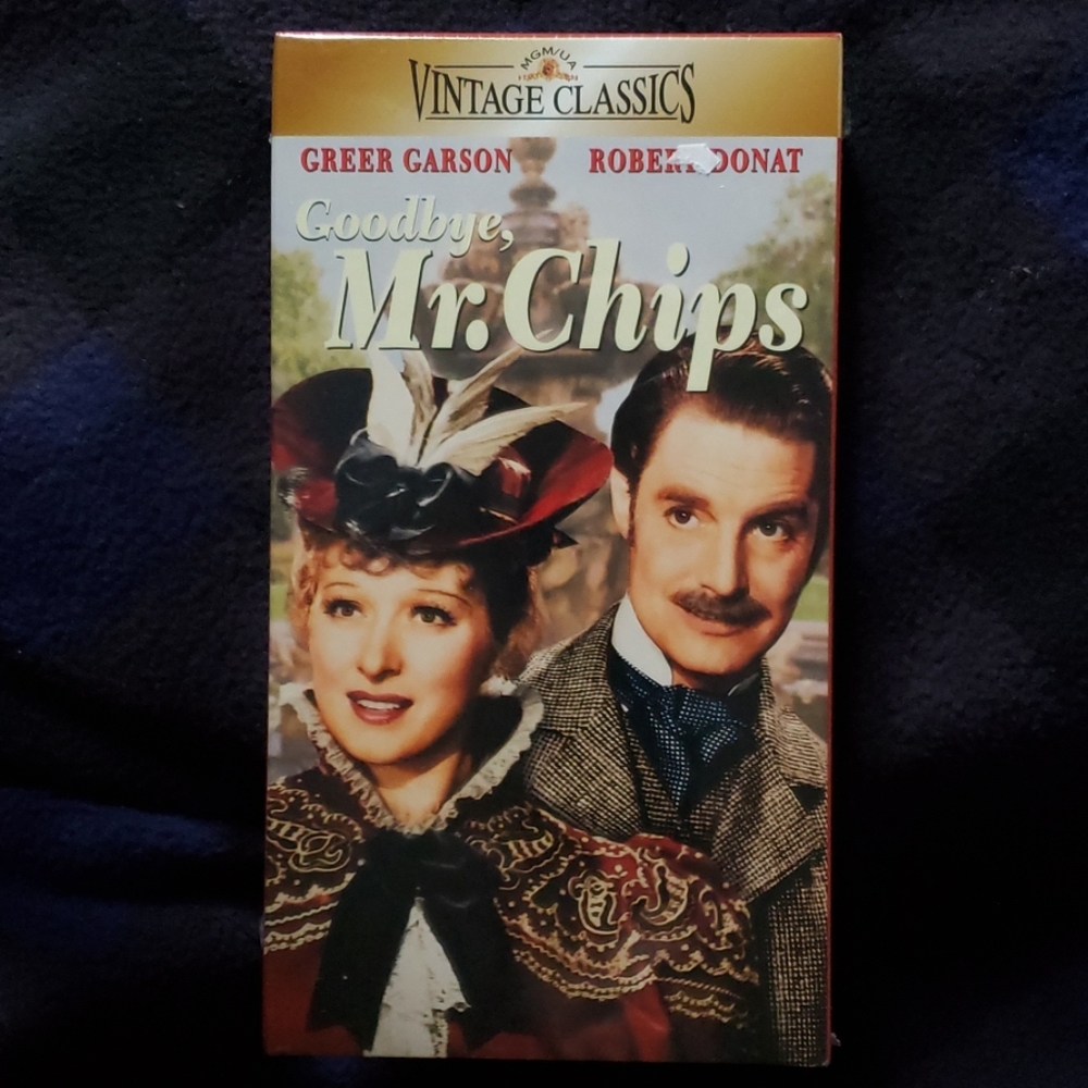 Goodbye, Mr. Chips VHS Movie Vintage Classic